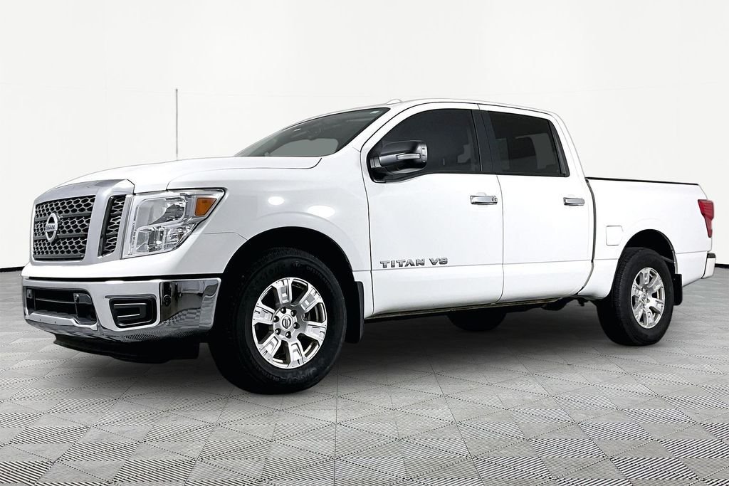 Used 2018 White Nissan SV image 1