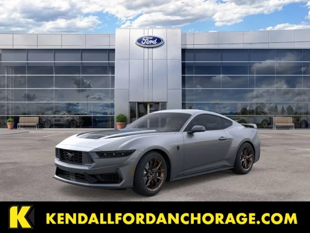 New 2026 Gray Metallic Ford Dark Horse image 1