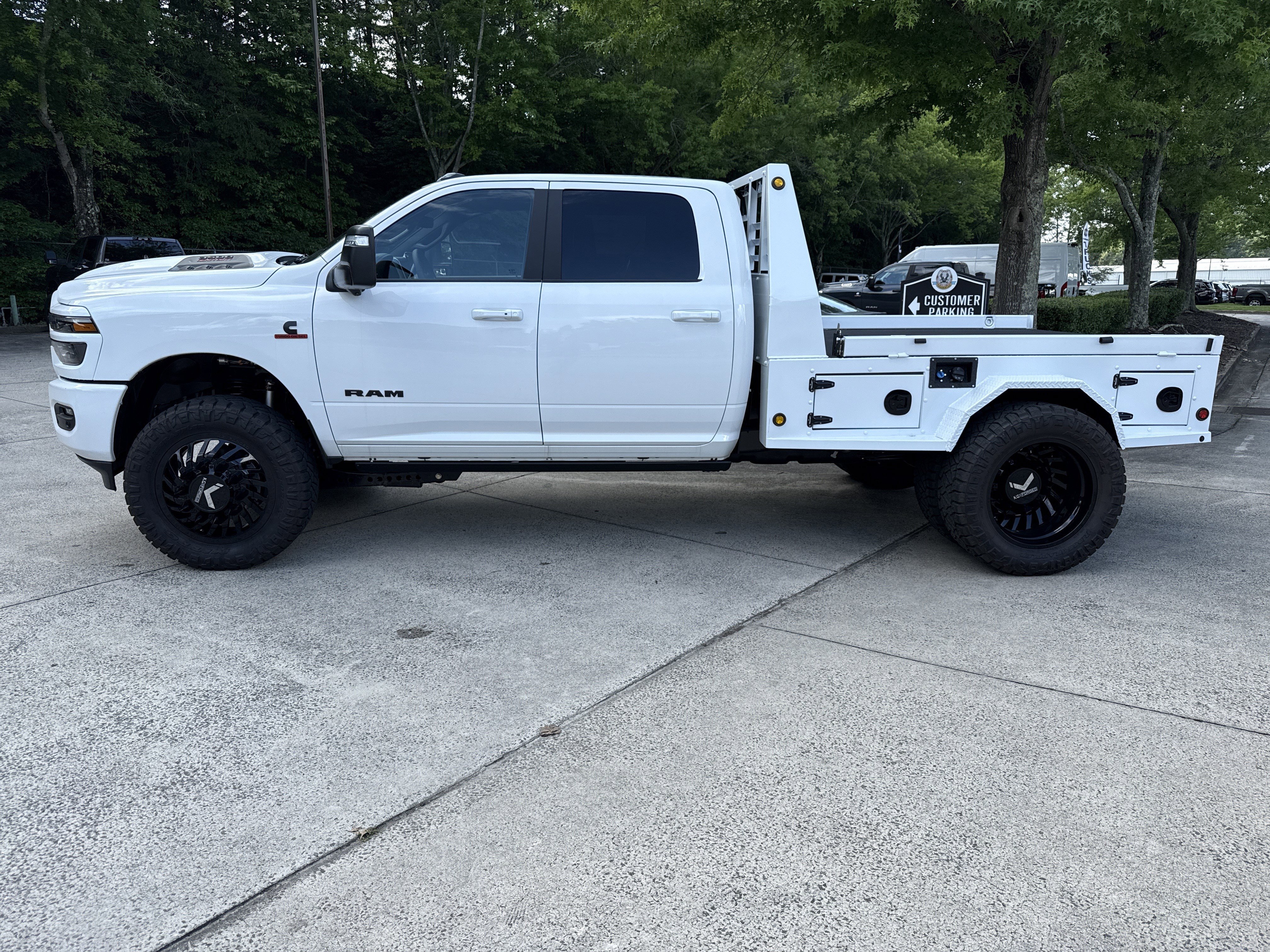 New 2026 Bright White Clearcoat RAM Laramie image 4