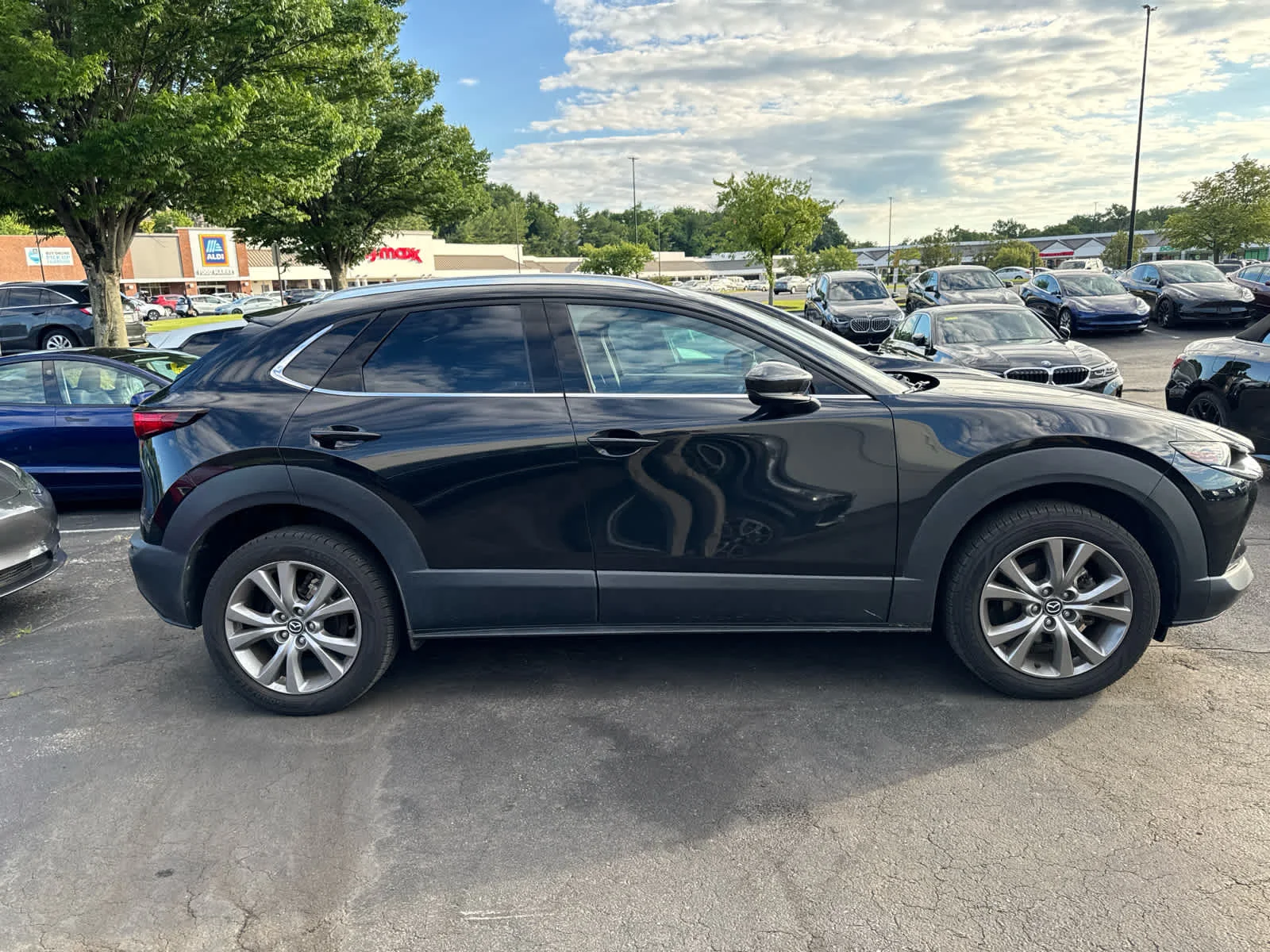 Used 2021 Jet Black Mica Mazda Premium image 8