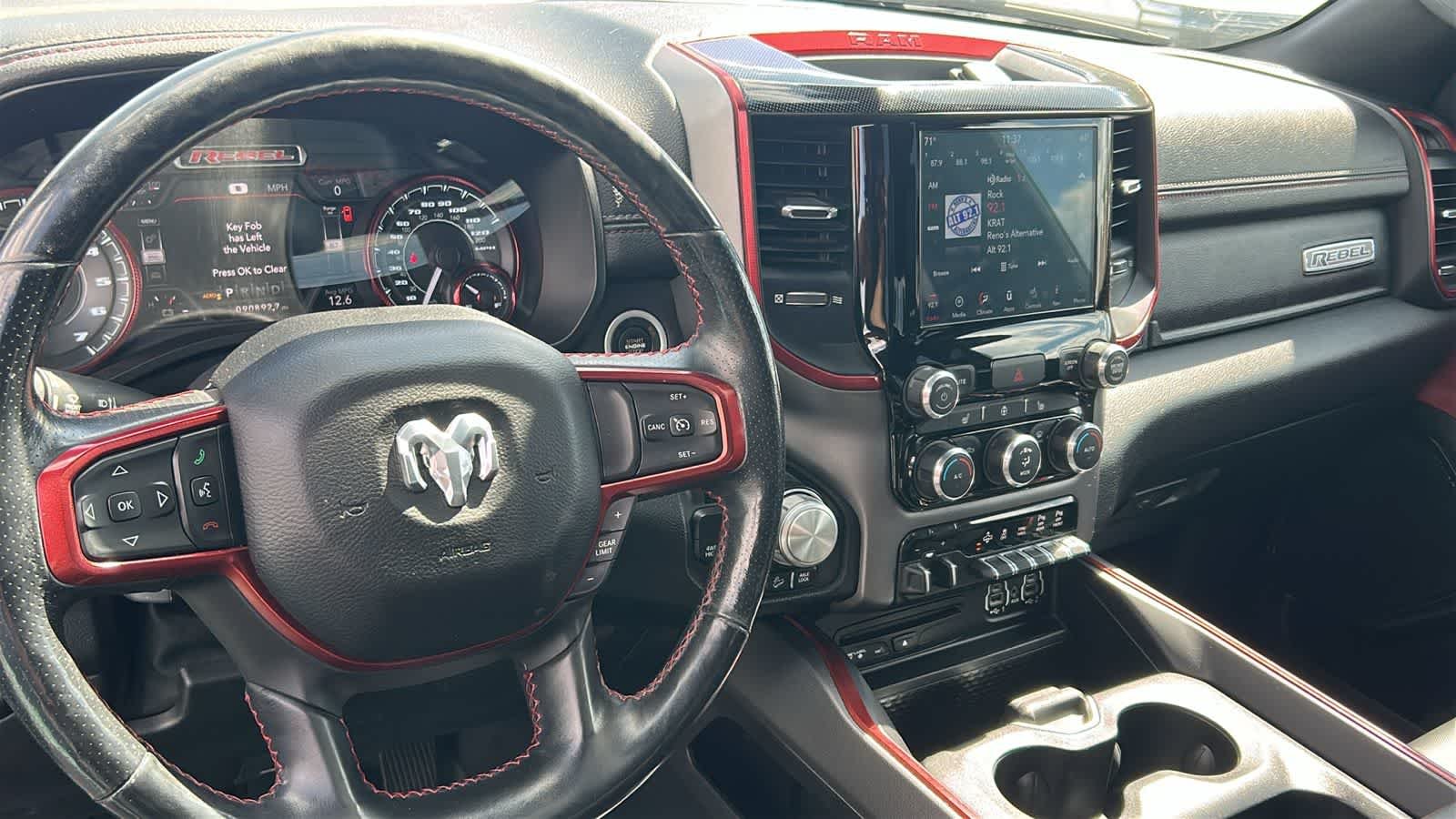 Used 2019 Bright White Ram Rebel image 10
