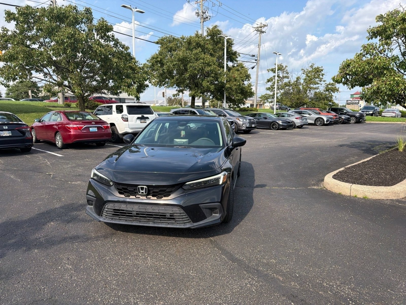 Certified Used 2023 Crystal Black Pearl Honda LX image 5