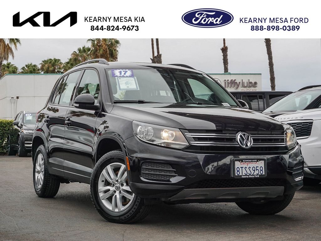 Used 2017 Black Volkswagen 2.0T S image 1