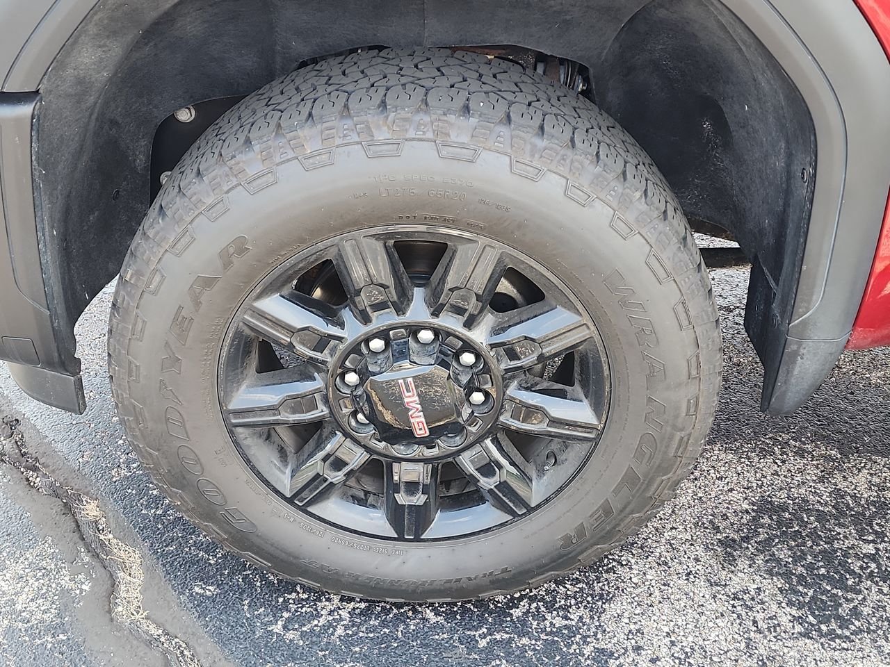 Used 2024 Volcanic Red Tintcoat GMC AT4 image 10