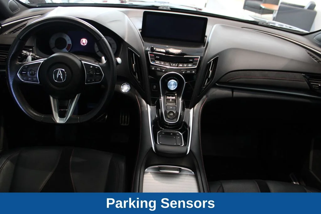 Used 2022 Majestic Black Pearl Acura SH-AWD A-SPEC image 8