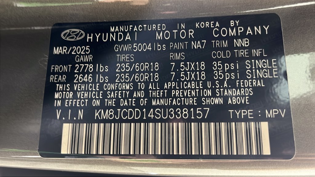 Used 2025 Beige Hyundai SEL Convenience image 45