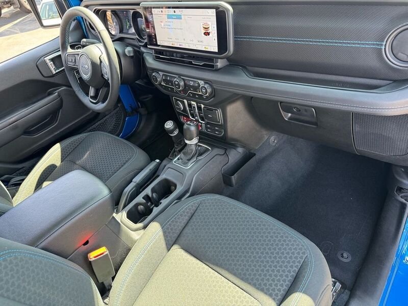 Used 2024 Blue Jeep Rubicon 4xe image 24