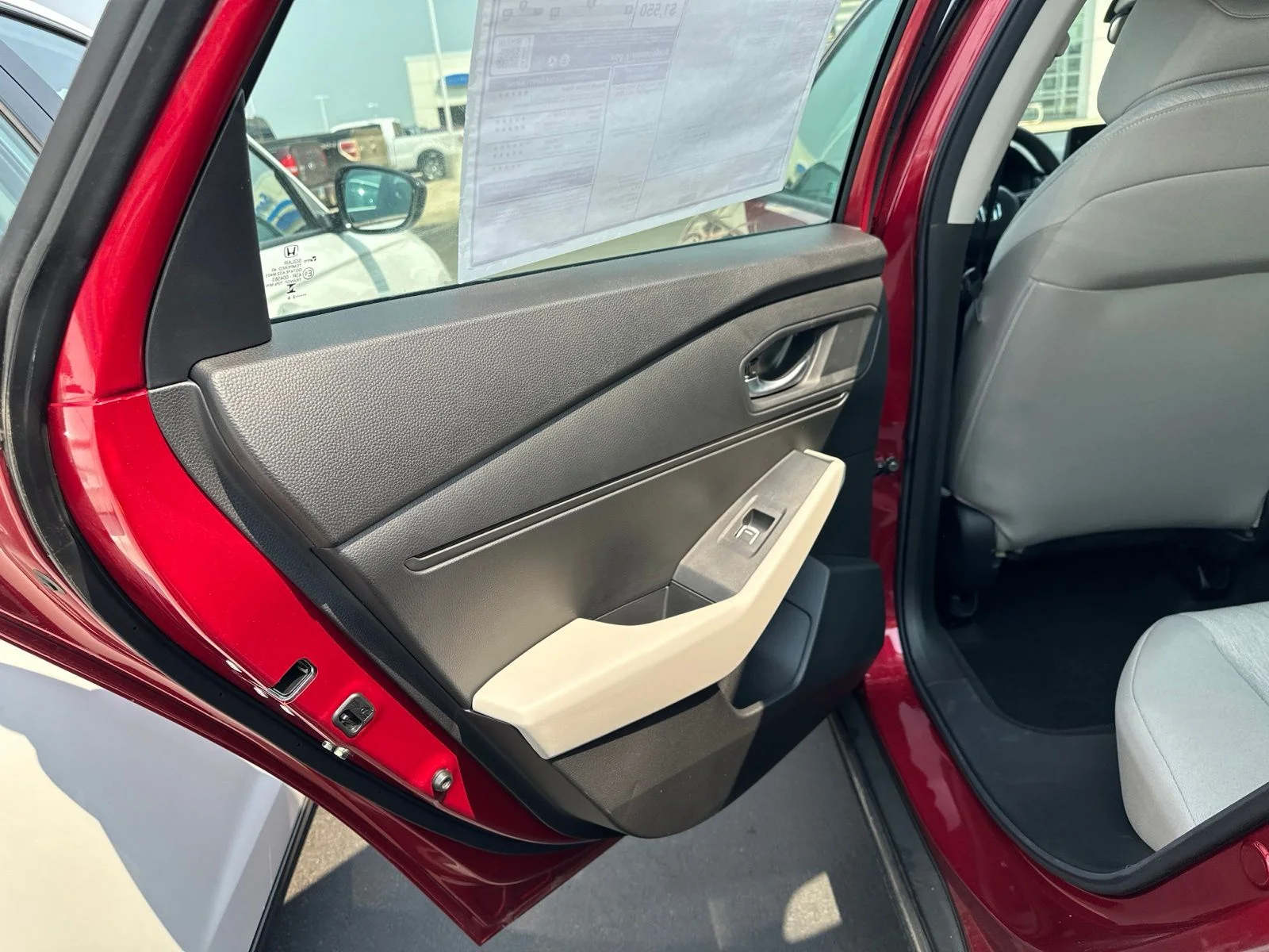 New 2026 Radiant Red Metallic Honda LX image 20