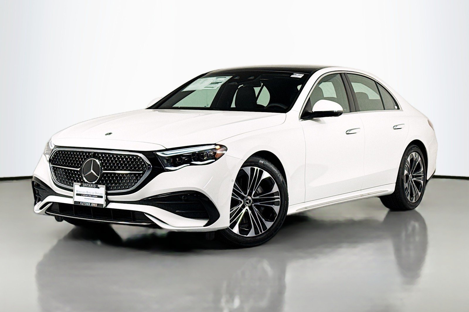 New 2026 Polar White Mercedes-Benz E 350 RWD Sedan image 1