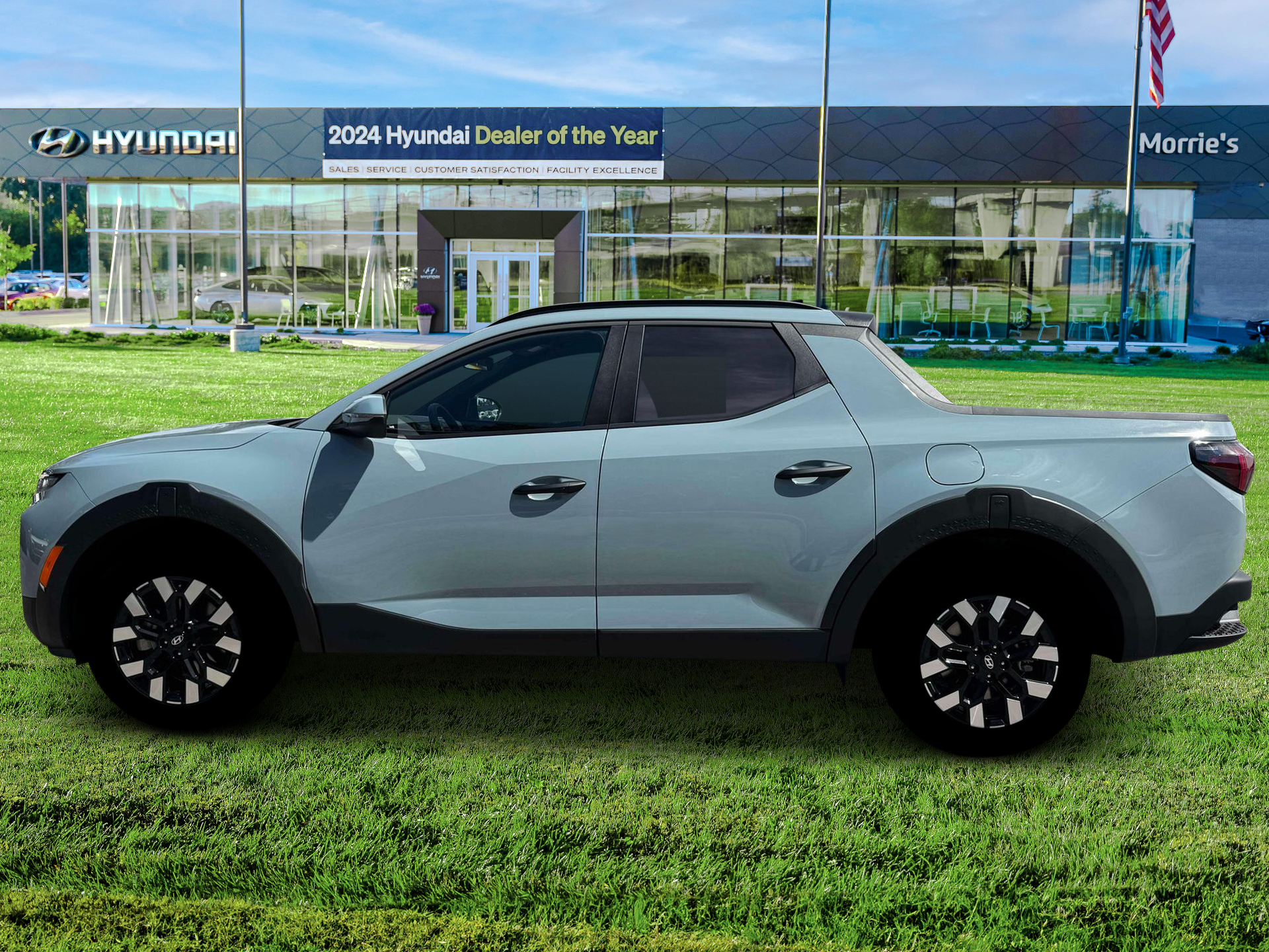 New 2026 Blue / Stone Hyundai SEL AWD image 3