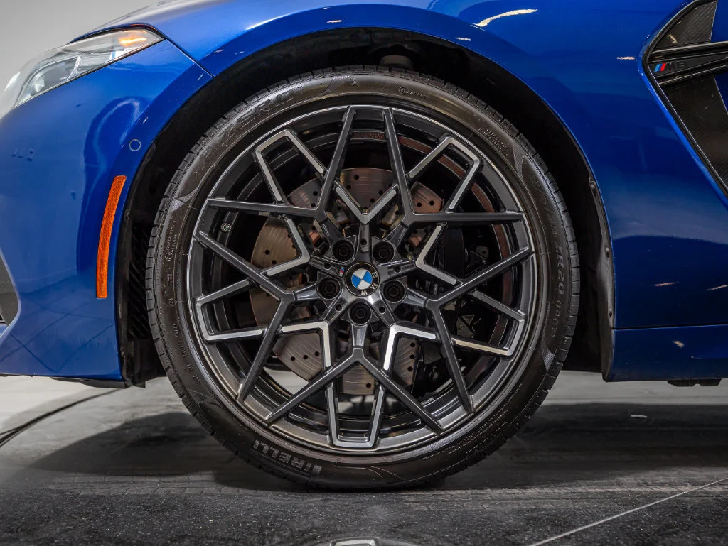 Used 2024 Marina Bay Blue Metallic BMW Competition image 11