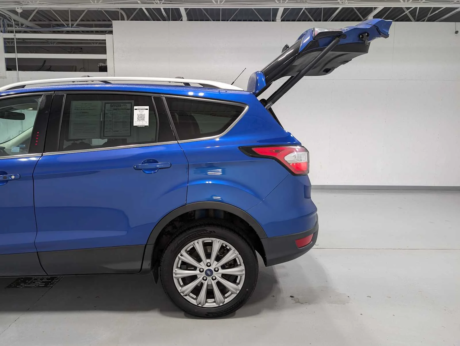 Used 2017 Lightning Blue Ford Titanium image 11