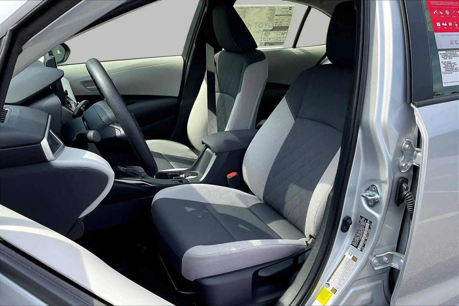 New 2026 Classic Silver Metallic Toyota Hybrid LE image 9