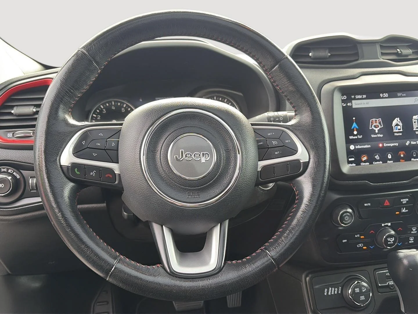 Certified Used 2021 Alpine White Clearcoat Jeep Trailhawk image 24