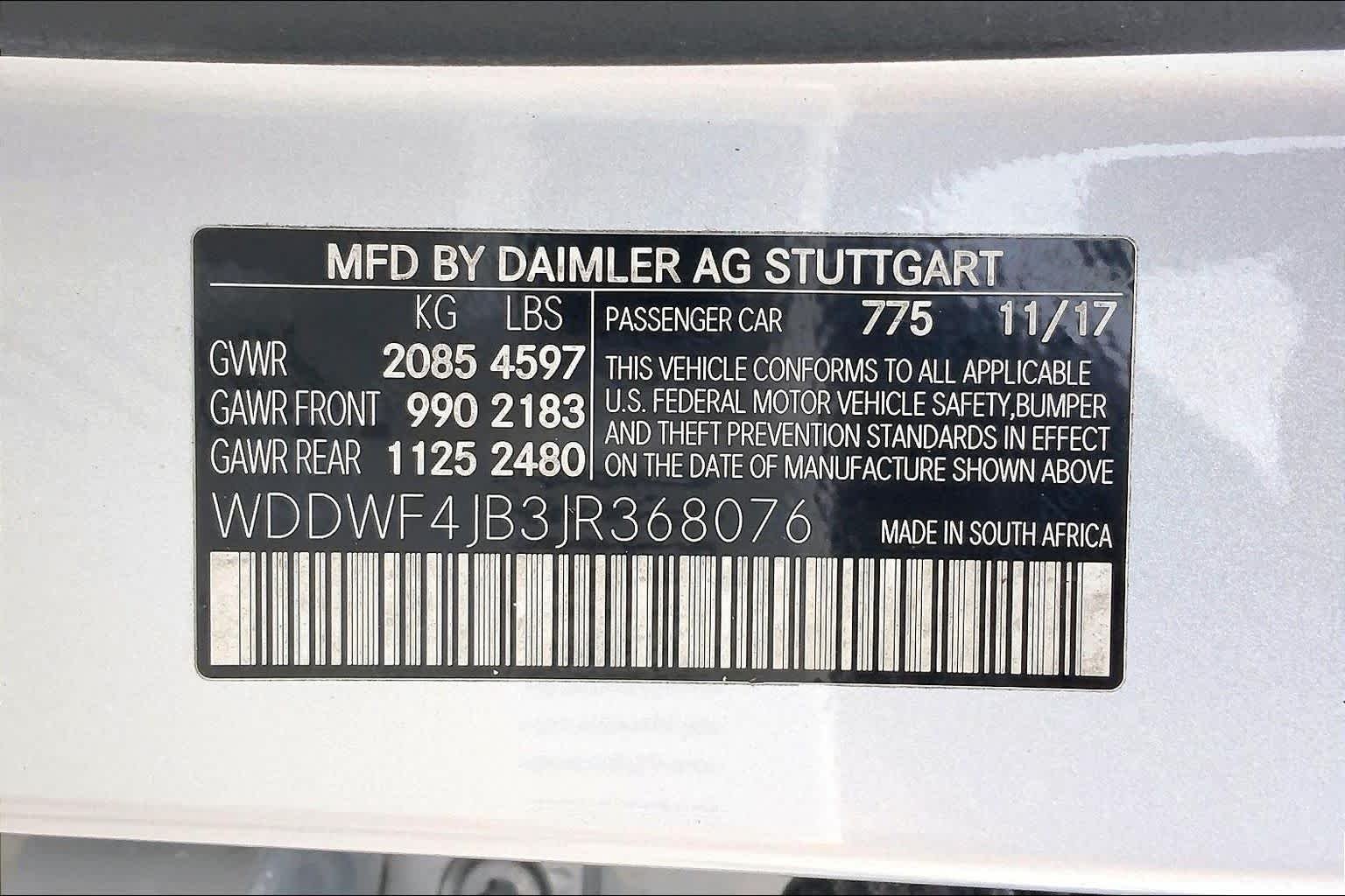 Used 2018 Iridium Silver Metallic Mercedes-Benz C 300 image 67