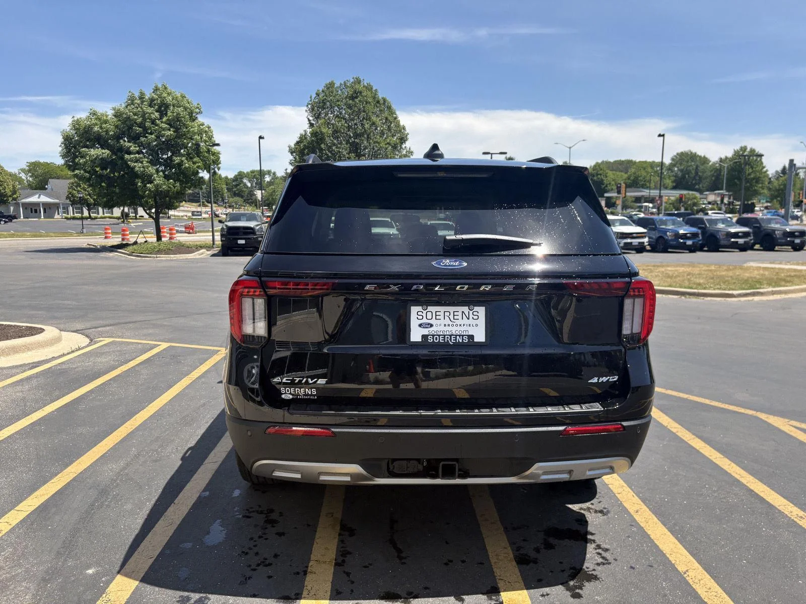 New 2026 Agate Black Metallic Ford Active image 5