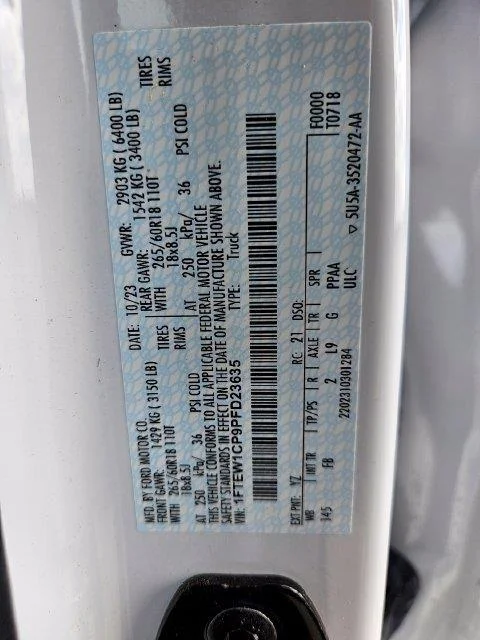 Used 2023 White Ford XL image 30