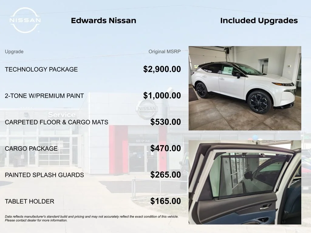 New 2026 Everest White Pearl TriCoat / Super Black Two-tone Nissan Platinum image 4