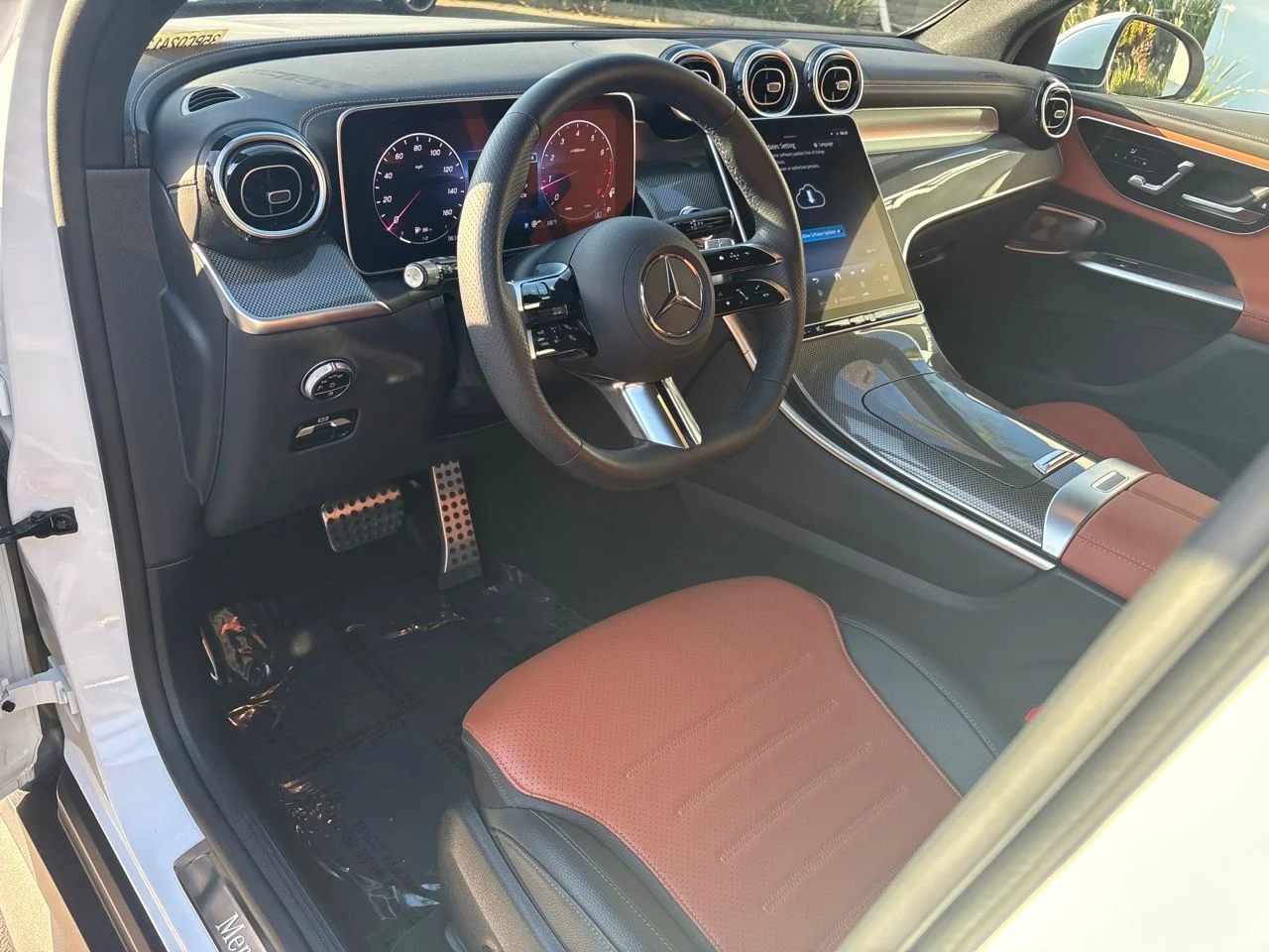 Certified Used 2024 White Mercedes-Benz 300 4MATIC® AMG Line image 6