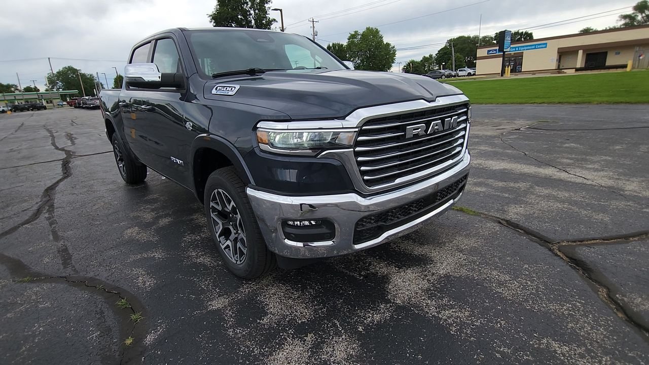 New 2026 Forged Blue Metallic Exterior Paint RAM Laramie image 2