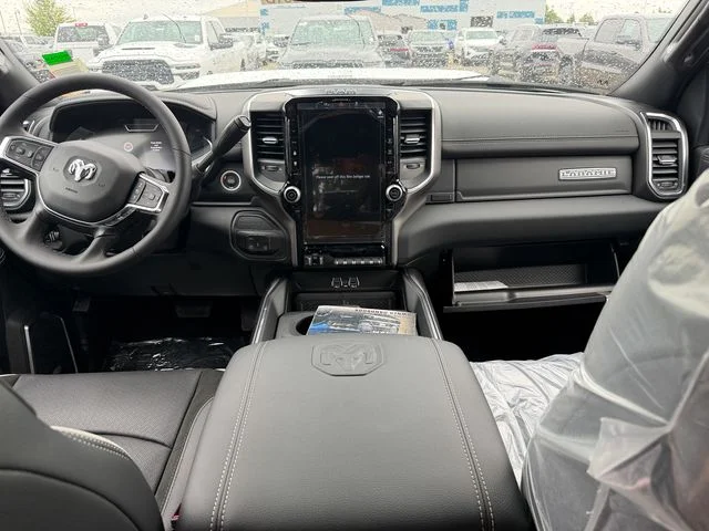 New 2026 Bright White Clear-Coat Exterior Paint RAM Laramie image 28