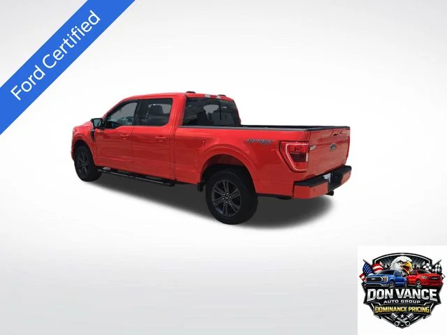 Used 2023 Red Ford XLT image 3