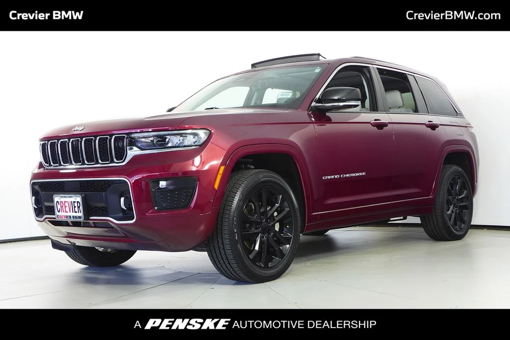 Used 2023 Red Jeep Overland image 1