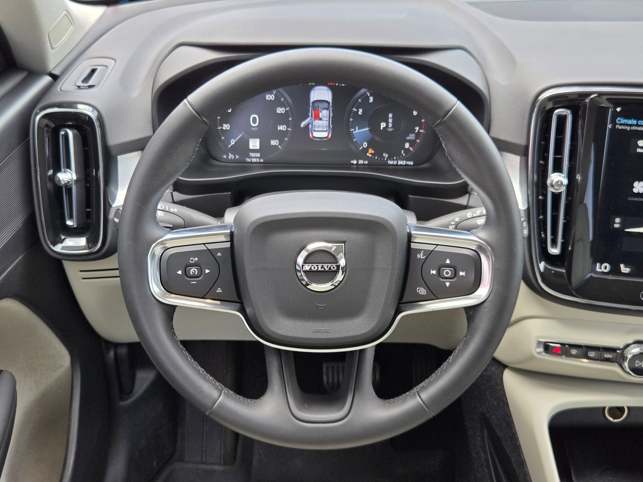 Used 2022 Denim Blue Metallic Volvo Momentum image 26