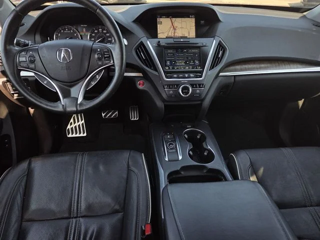 Used 2017 Crystal Black Pearl Acura Sport-Hybrid SH-AWD with Advance package image 7