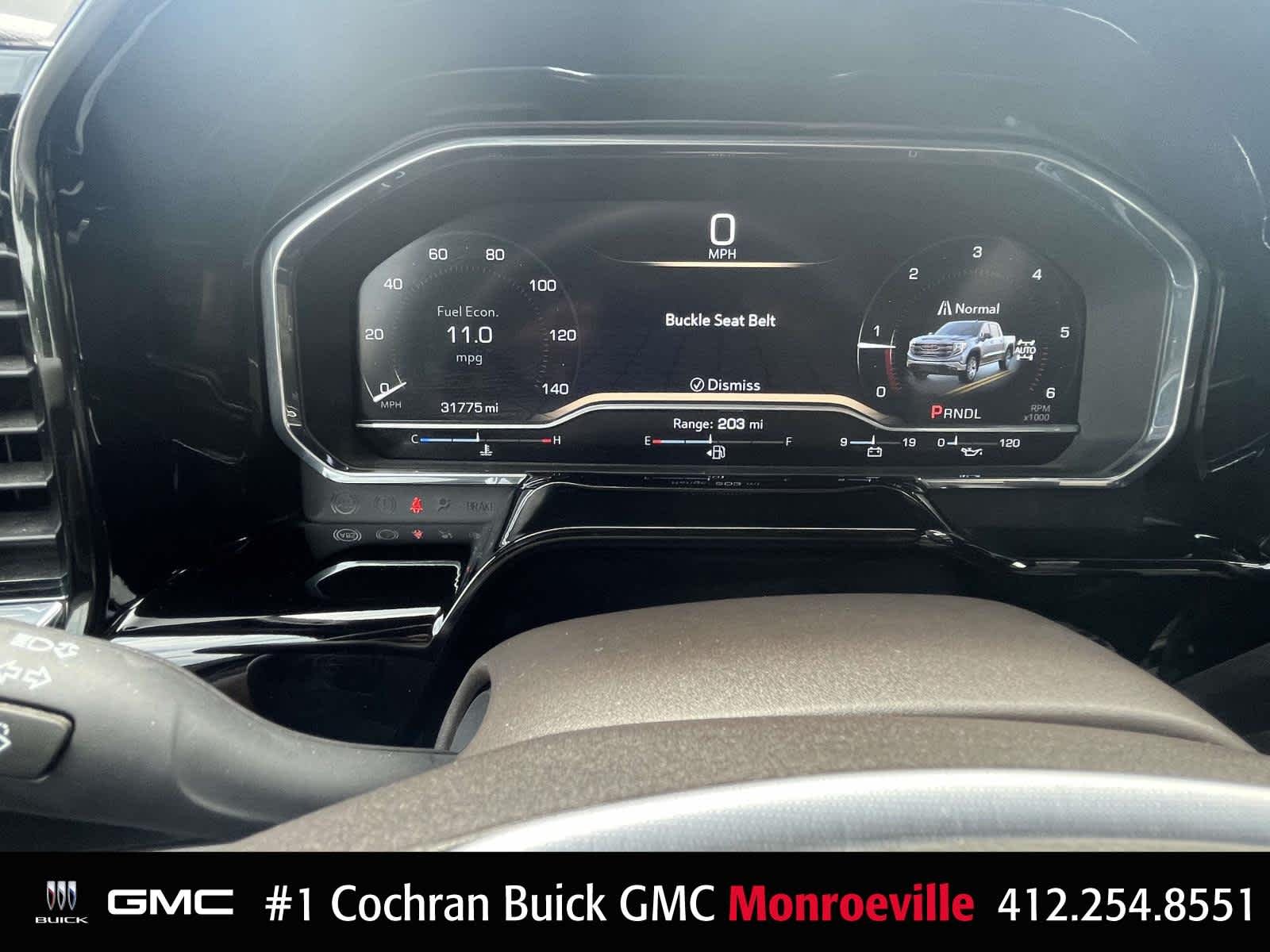 Used 2023 White Frost Tricoat GMC SLT image 4