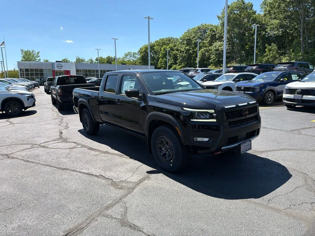 New 2026 Super Black Nissan Crew Cab PRO-4X® Long Bed image 11