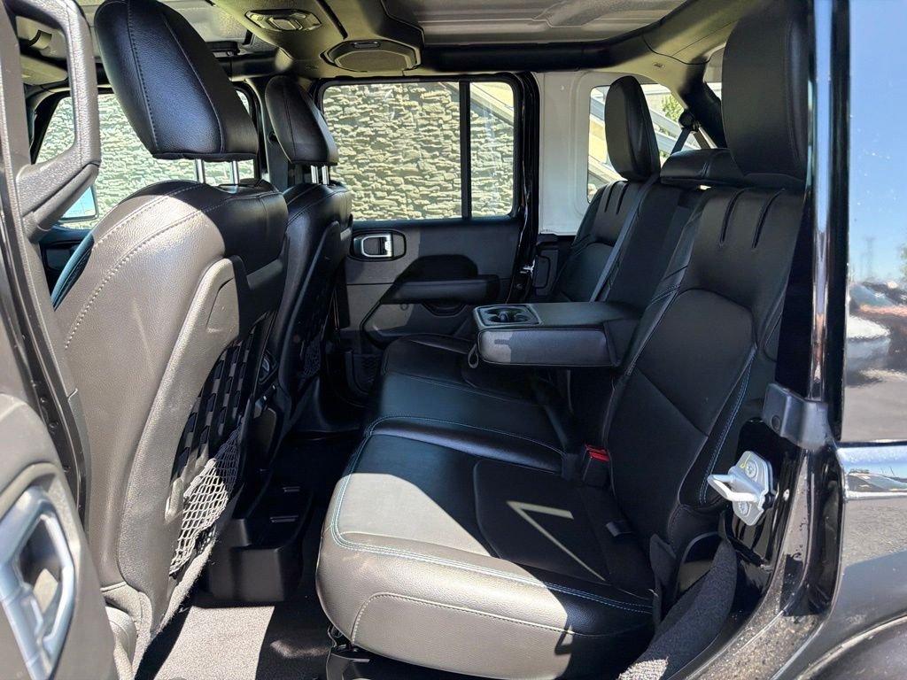 Used 2021 Black Jeep Unlimited Rubicon 4xe image 13