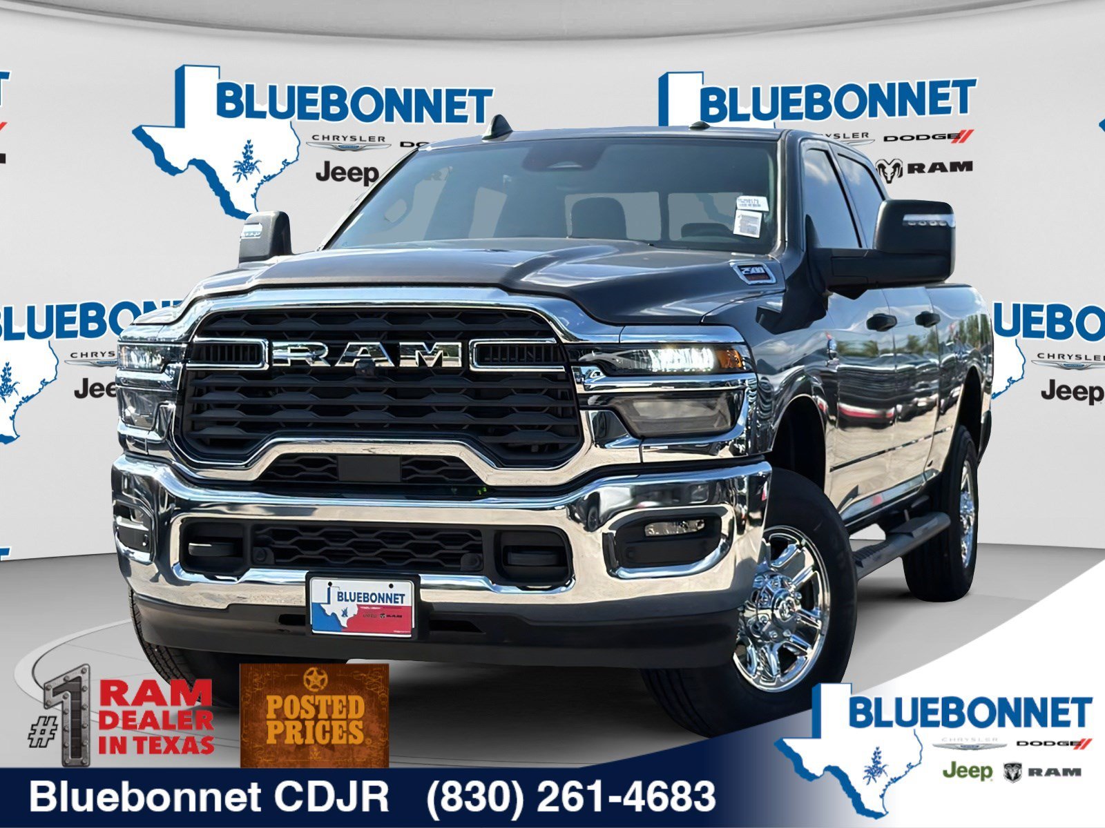 New 2026 Granite Crystal Metallic Clearcoat RAM Tradesman image 1