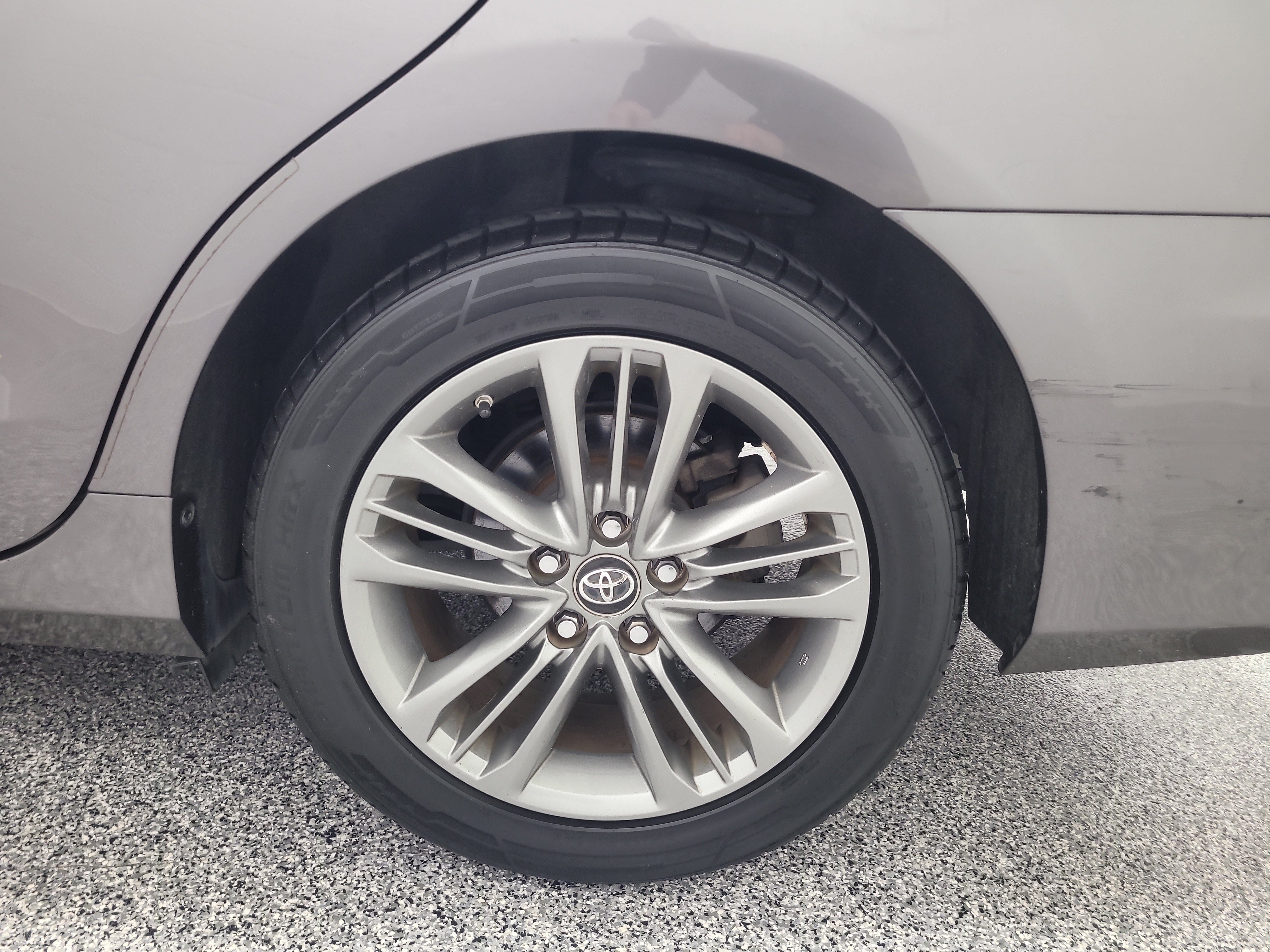 Used 2017 Cosmic Gray Mica Toyota SE image 7