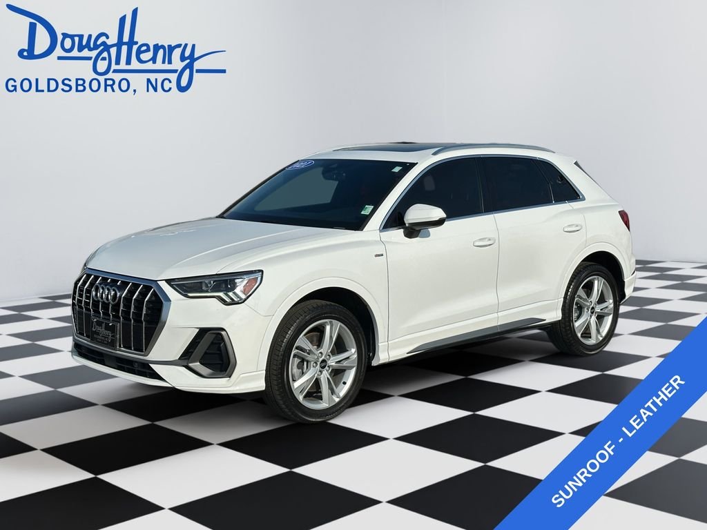 Used 2021 White Audi Premium Plus image 1