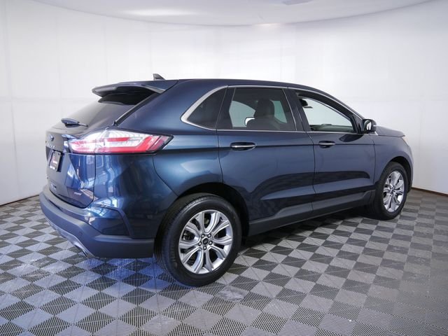 Certified Used 2023 Blue Ford Titanium image 8