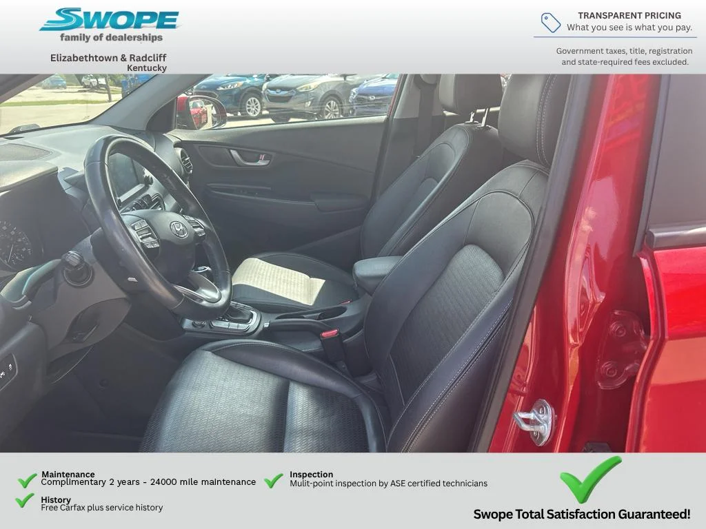 Used 2020 Pulse Red Hyundai Limited image 9