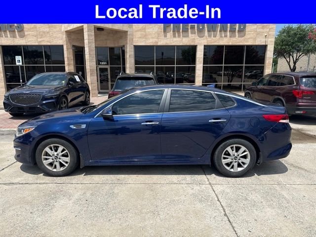 Used 2018 Blue Kia LX image 1