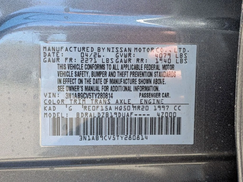 New 2026 Gun Metallic Nissan SV image 26