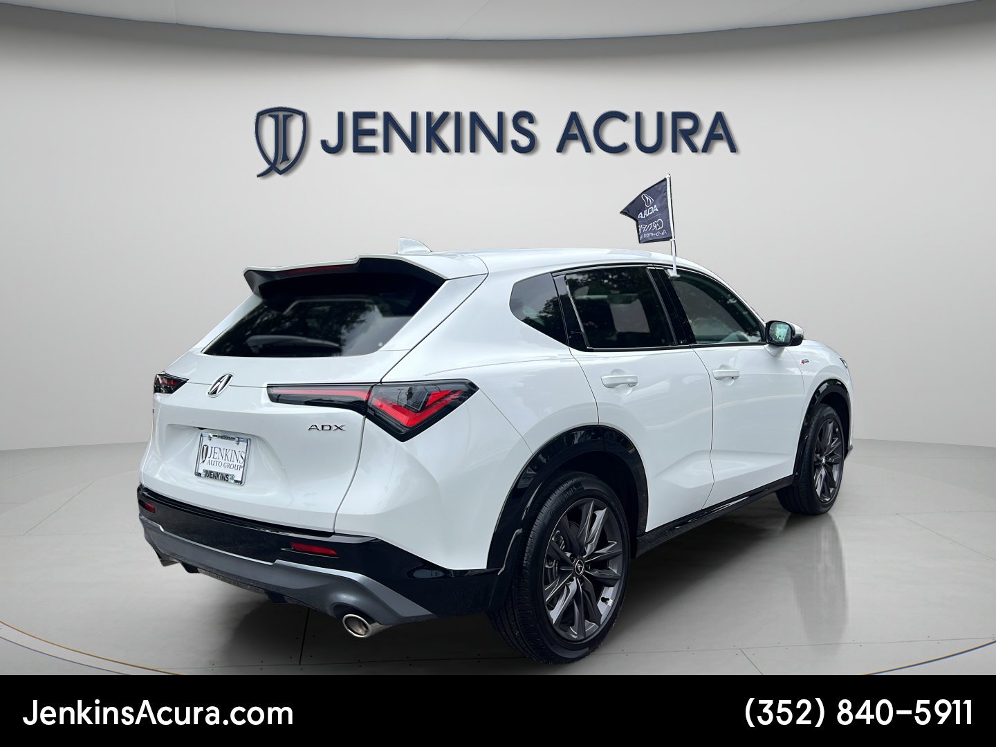 Used 2025 Platinum White Pearl Acura w/A-Spec Package image 3