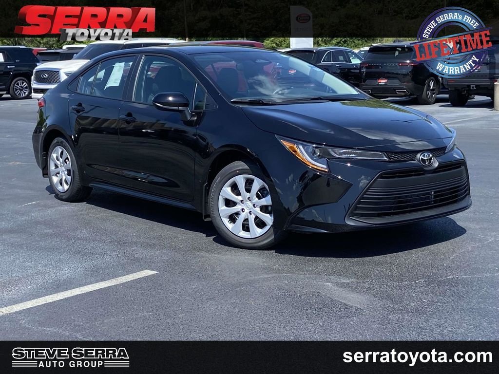 New 2026 Black Toyota LE image 1