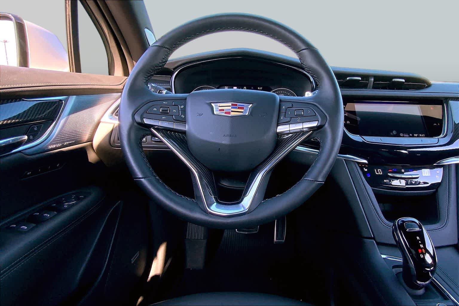 Used 2025 Crystal White Tricoat Cadillac AWD Sport image 6