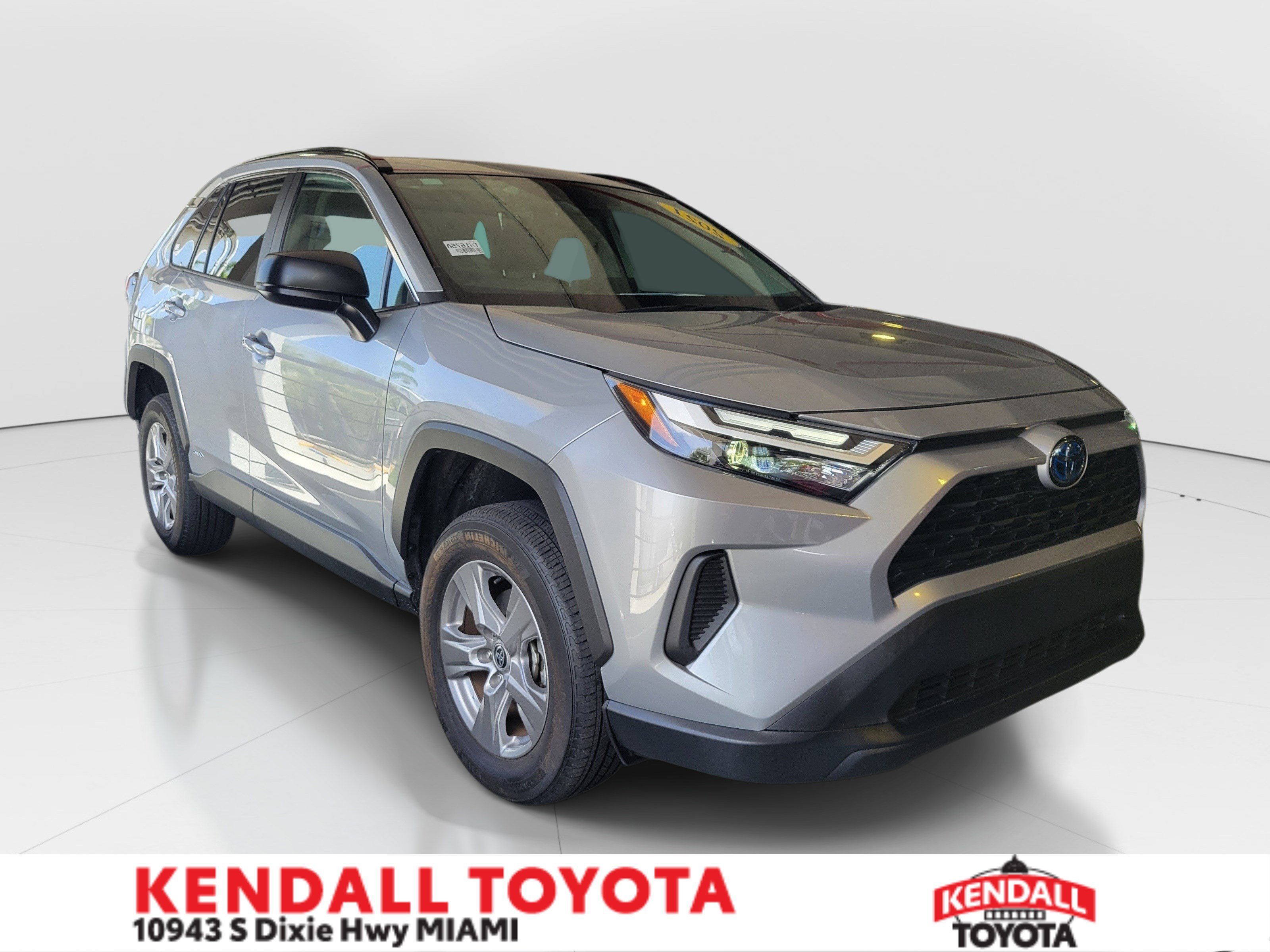 Used 2024 Silver Sky Metallic Toyota Hybrid LE image 1
