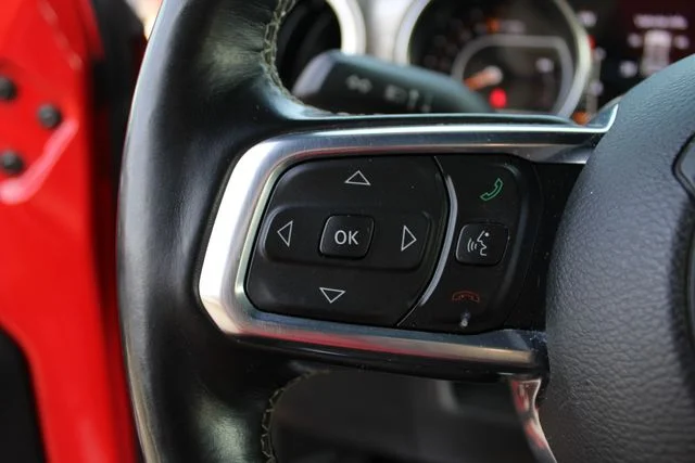 Used 2020 Red Jeep Unlimited Sahara image 7