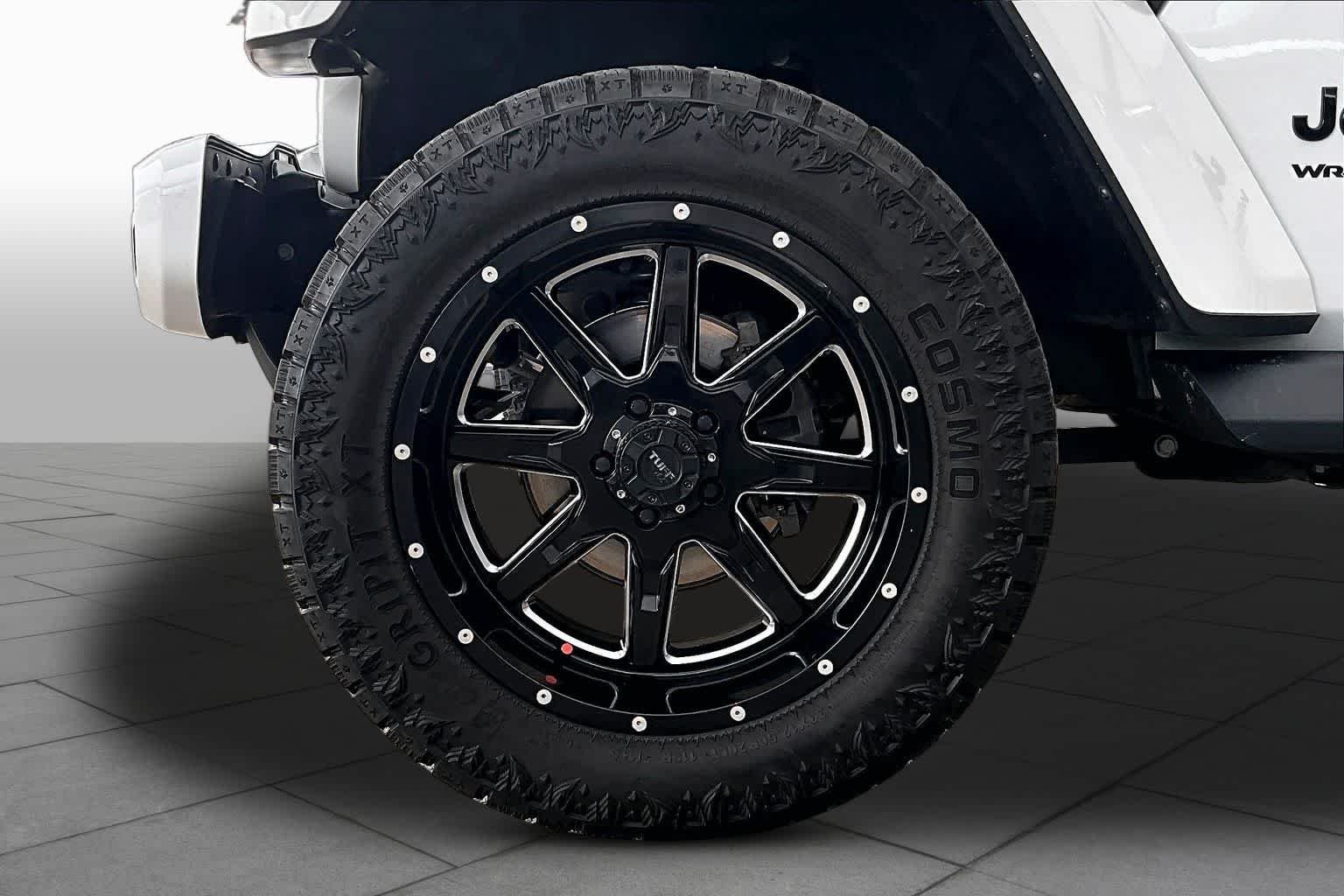 Used 2021 Bright White Clearcoat Jeep Unlimited Sahara High Altitude image 10