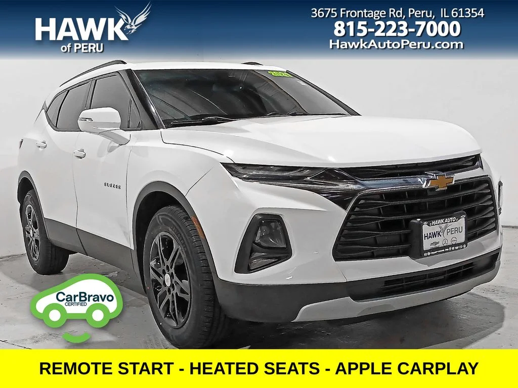 Used 2021 White Chevrolet LT image 1