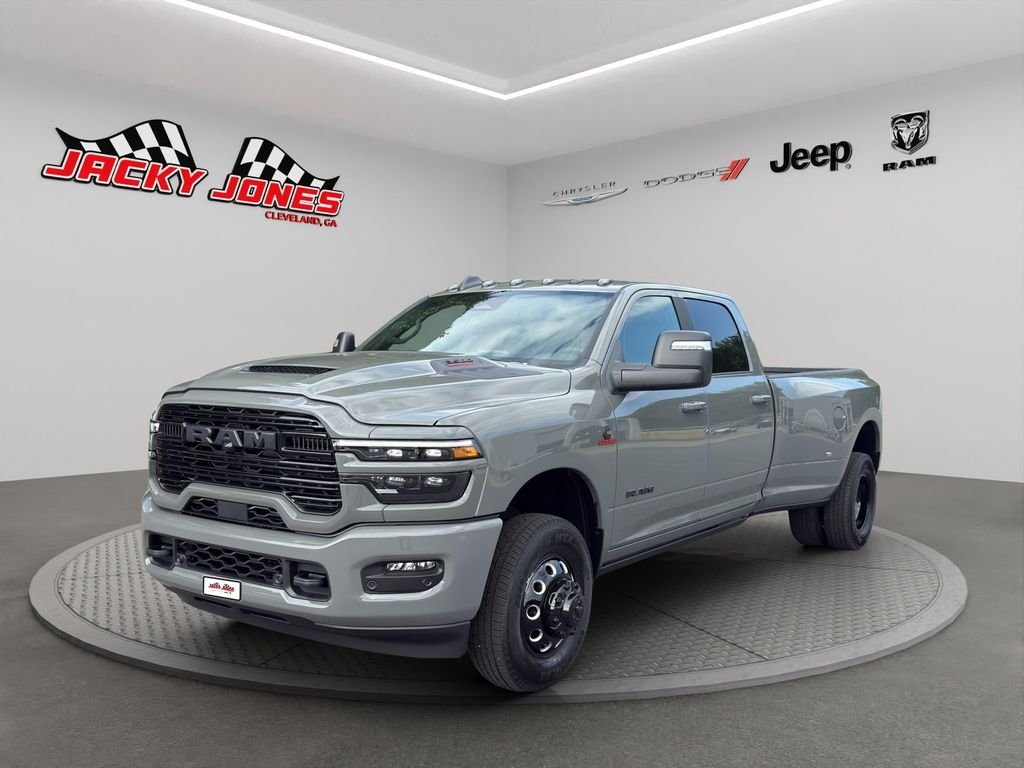 New 2026 Ceramic Gray Clear-Coat Exterior Paint RAM Laramie image 2