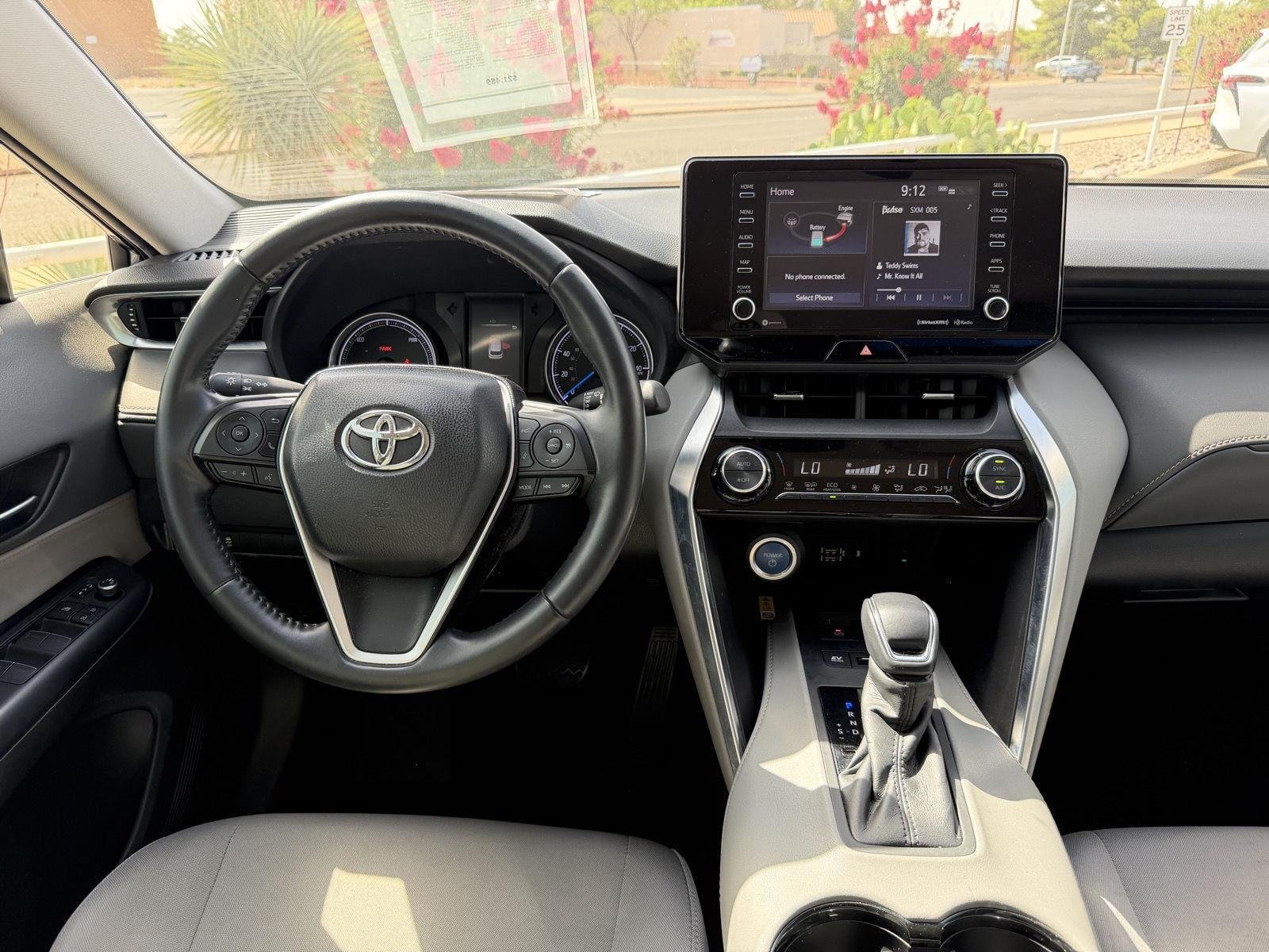 Used 2021 Coastal Gray Metallic Toyota LE image 24
