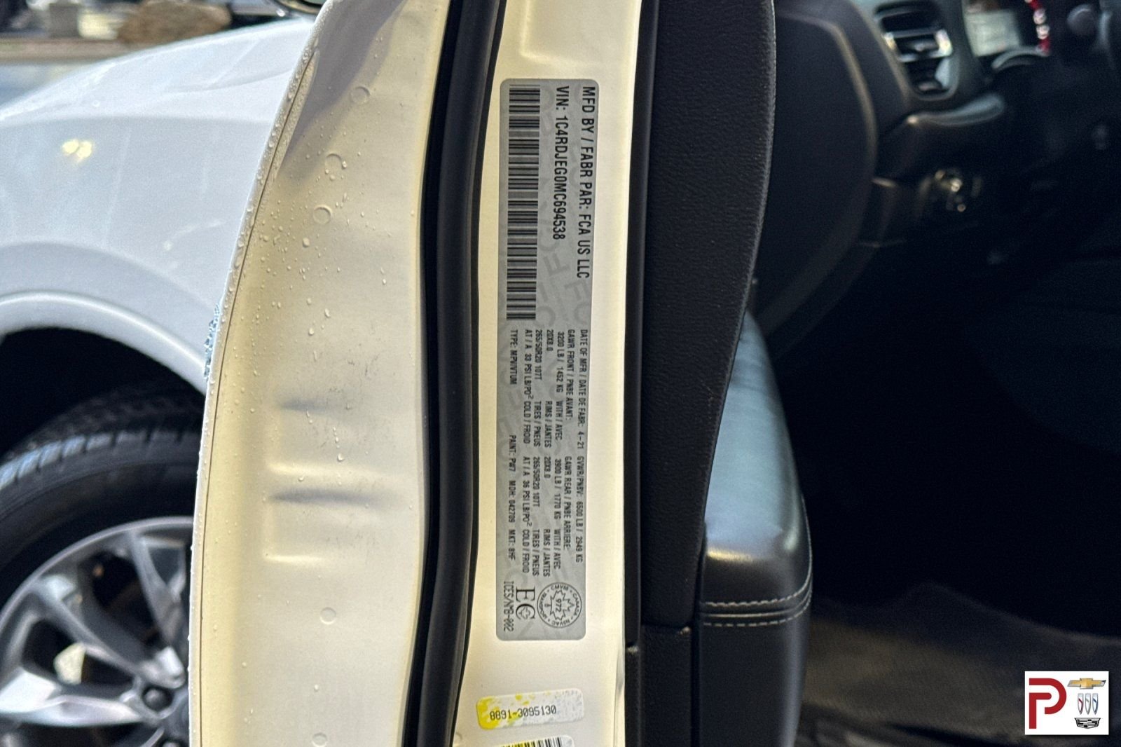 Used 2021 White/off-white Dodge Citadel image 36