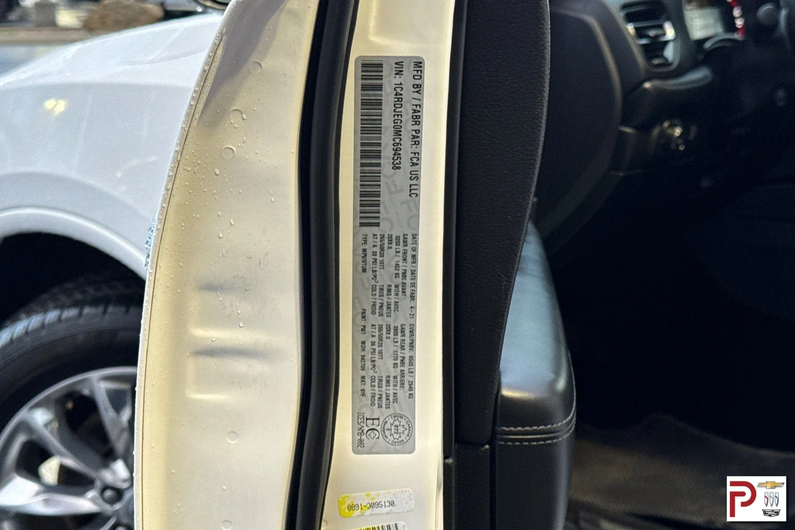 Used 2021 White/off-white Dodge Citadel image 36